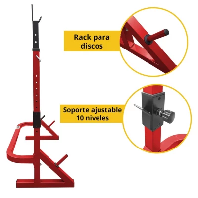 MINI RACK FUERZA TAYGA 50 X 50 X 2 MM