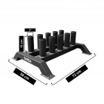 RACK PARA BARRA OLÍMPICA 72*56*15 CM.
