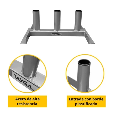 RACK PARA BARRA OLÍMPICA 40*60*24 CM