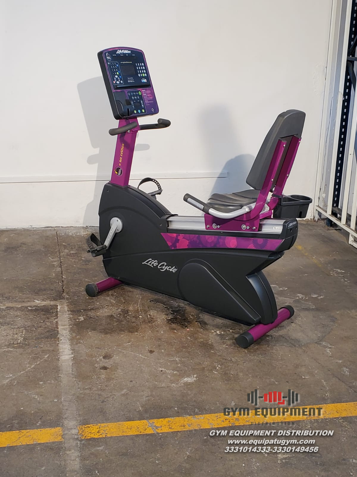 Bicicleta Recumbent Lifefitness