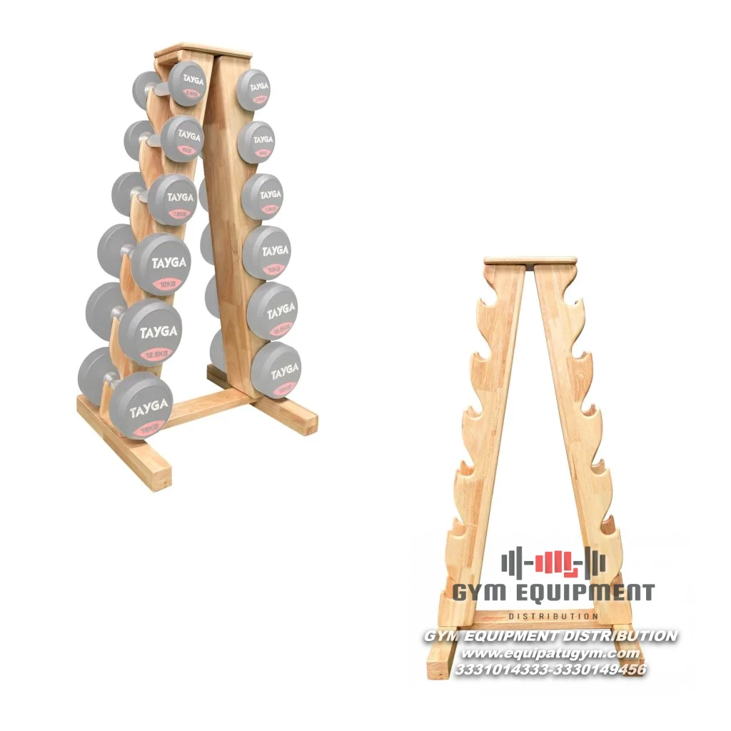 RACK DE MADERA P/MANCUERNAS