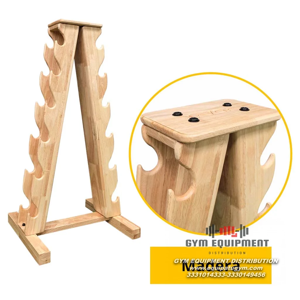 RACK DE MADERA P/MANCUERNAS
